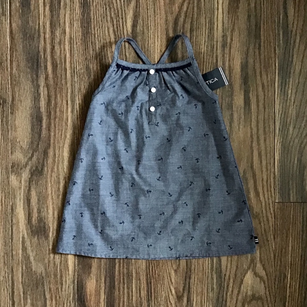 🆕 Nautical Chambray Dress